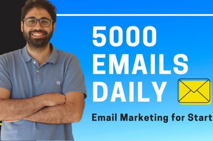 Email Marketing Strategy for beginners: Send 5K Emails Daily for Small Businesses.