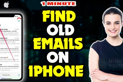 How to find old emails on iphone or iPad 2023