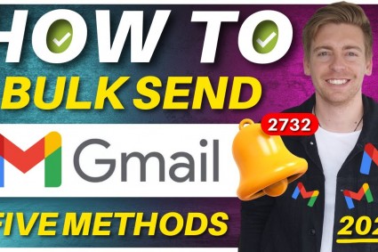 Top 5 Ways to Send Bulk Emails using Gmail (Gmail Email Marketing) 2024