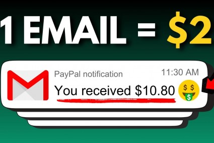 (1 Email = $2.00) 🤑 Get Paid To Read Emails WORLDWIDE